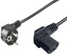 Microconnect PE010510 elektriciteitssnoer Zwart 1 m CEE7/7 C13 stekker