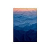 3dRose North Carolina, Smoky Mountains, Dusk From Blue Ridge Parkway handdoek, wit, 40,5 x 55,5 cm