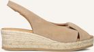 AYANA Omo26yu946 Espadrilles - Sleehak - Dames - Beige - Maat 40