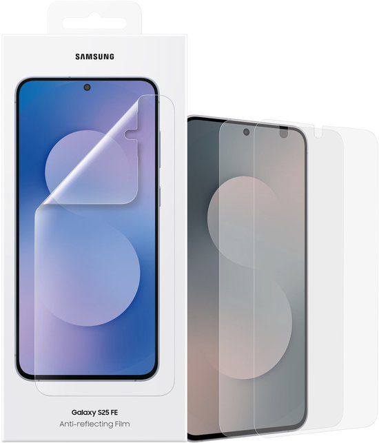 Samsung Galaxy S25 FE Screenprotector - Anti-reflecting Film - Transparant