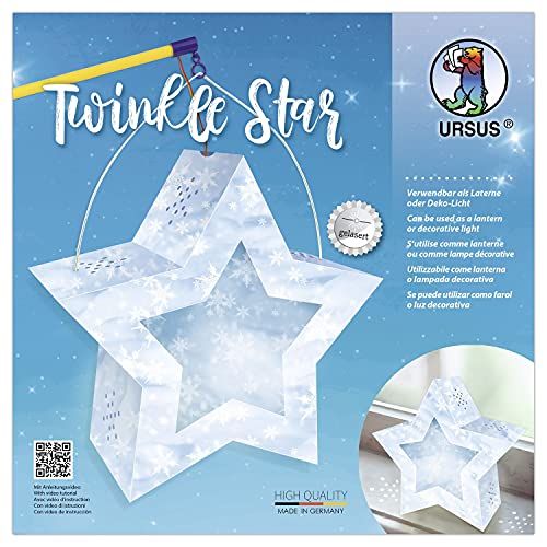 Ursus Twinkle Star Sneeuw - Knutselset - Lantaarn/Decoratief Licht - Herfstdecoratie