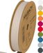 Halbach Seidenbänder 20 mm x 20 m, Linten Om Te Knutselen, Stoffen Band Voor Decoraties, Geweven Band 100% Katoen Doe-het-zelf Handwerk, Biasband Naaiwerk, Kleur: Linnen