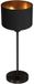 Mexlite Tafellamp Noor 4427ZW - Zwart metaal met groene velours kap, 50 cm hoog