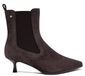 Maciejka Bottines Chelsea pour femme en cuir naturel marron avec talon aiguille pour l'hiver K775602007XXA