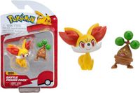 BOTI Pokémon Battle Figuren - Fennekin & Bonsly, 2st.
