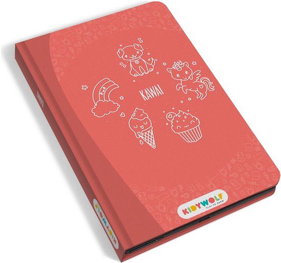 Kidywolf KIDYDRAW MINI Tekentablet Voor Kinderen - Kawai thema - Educatief - 4+ jaar