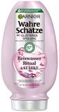 Garnier Echte schatten, gladmakende spoeling, rijstwater, ritueel & sterkte, voor langdurige glans en soepelheid, opvullend, conditioner, veganistische formule, zonder siliconen, 1 x 200 ml