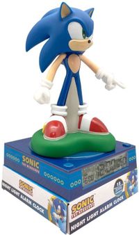 Sonic the Hedgehog Lampe de chevet Réveil Garçons