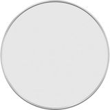 vidaXL Wandspiegel rond Ø40 cm zilverkleurig