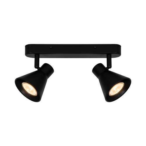 NORDLUX spot Eik 2 (Ø15x28,5 cm) - Zwart