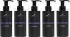 Claudius Cosmetics B.V. Huile de massage Lavande 300 ml - avec pompe - flacon noir - 100% naturel - biologique et pressé à froid - set de 5 pièces - lot économique