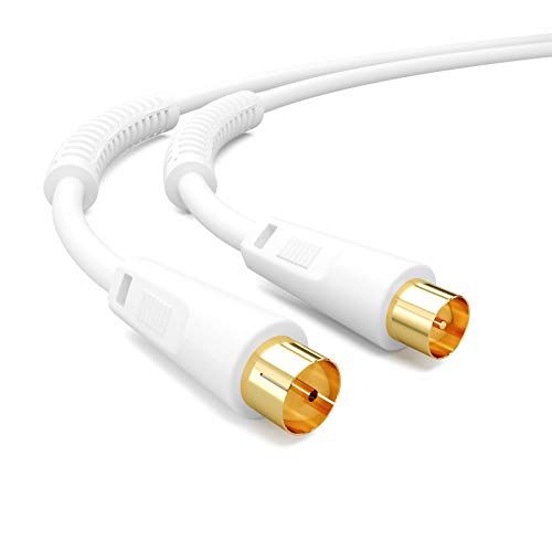 HB-DIGITAL HQ-135 PRO 20m 135dB Câble SAT coaxial 4 fois blindé avec