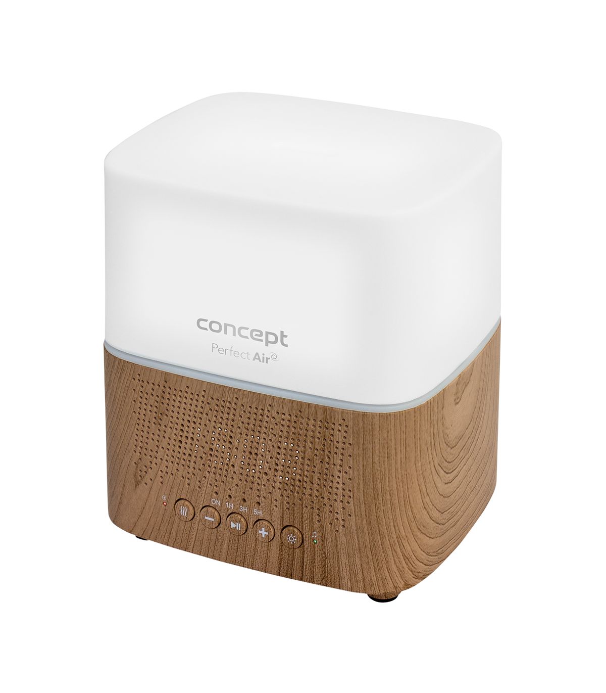 Concept DF2010 Ultrasonic Aroma Diffuser - Wood - 0.3L Tank - Bluetooth - 50 m²