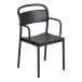 Muuto Fauteuil Linear Steel Noir