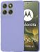 Techsuit Hoesje geschikt voor Motorola Edge 70 - Soft Flex Silicone Back Cover - Light Purple