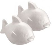Glorex Hobby Piepschuim Vis - 2x - 7 cm