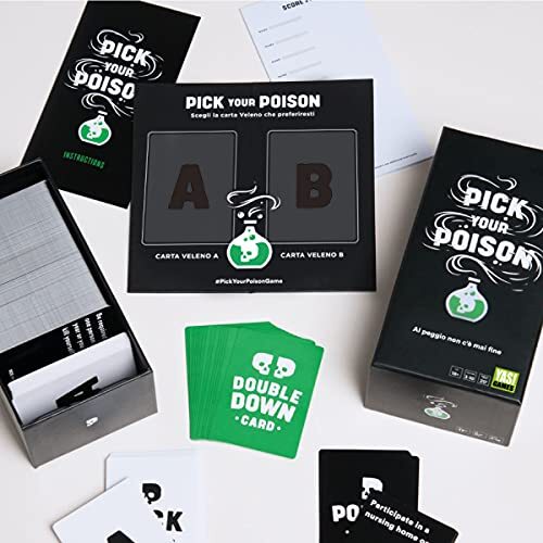 Rocco Giocattoli YAS! Games - Pick Your Poison NSFW Edition Card Game