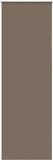 vidaXL - Rolgordijn - verduisterend - koffie - 85x230 cm