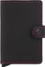 Secrid Matte Miniwallet - Portemonnee RFID 6,5 cm (zwart-fuchsia)