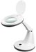 Lampe loupe LED avec pied, 6 watts, 6500 Kelvin, 450 lumens, blanc