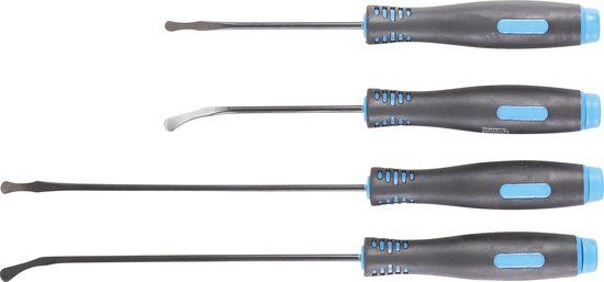 BGS Haakenset met afgeronde punten 4 delig