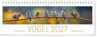 Tischkalender Vogel 2027: Wochentischkalender