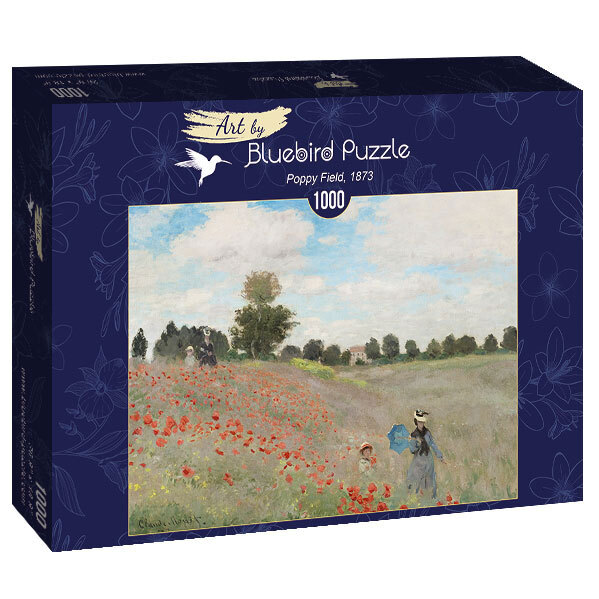 Bluebird Puzzle Claude Monet - Poppy Field Puzzel (1000 stukjes)