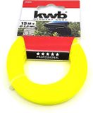 KWB Nylon draad voor grastrimmer - Ø 2 mm - 15 meter - Geel