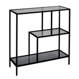 HOME DECO FACTORY - HD0083 – rek Edison rookglas, 80 x 30 x 79,5 cm