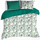 De Witte Lietaer Housse de couette Salix Deep Jungle - Taille hôtelière - 260 x 240 cm - Percale de coton