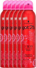 Got2b Grootheidswaan-big Volume Spray aerosol Voordeelverpakking 6x300ml