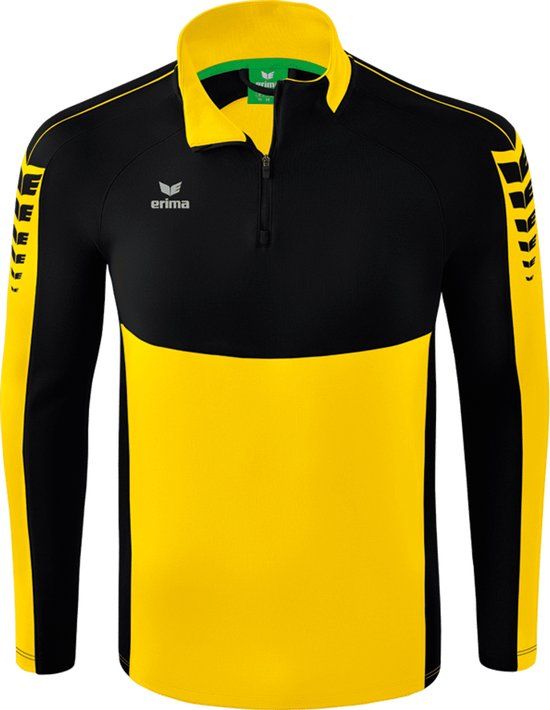 Erima Six Wings Trainingstop Kinderen - Geel/Zwart - Maat 152