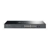 TP-Link JetStream TL-SG2218 - Managed Gigabit Ethernet Switch - 16x RJ45 - L2/L2+ - 1U - Zwart