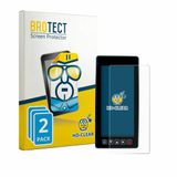 BROTECT - Screenprotector voor Dystopiaworld Bike Computer - Folie Beschermfolie transparant 2 Stuks
