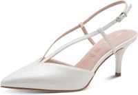 Tamaris Dames Slingpumps 1-29620-46 Wit Leer 38 EU