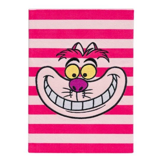 Alice Notitieboek - Cheshire Cat Unisex Notebook - roze - Standard