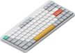 Nuphy Air75 v2, clavier mécanique sans fil, QMK/VIA, QWERTY (États-Unis), 75%, profil bas, Bluetooth / 2.4GHz - interrupteur Ionic White, couleur Moss