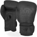 Joya Fight Fast Bokshandschoenen Leer - Matzwart - 12 oz.
