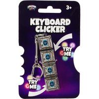 Top1Toys Amazing Cool Toetsenbord Klikkers Sleutelhanger 4 Knoppen 2 Assorti