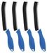 Brosse de nettoyage - Nettoyeur d'angle - Multifonctionnel - Noir - 4 pièces