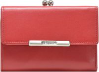 Esquire Helena Portemonnee Leer 12 cm - Dames - Horizontaal - Rood