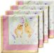 Serviettes en tissu lot de 100% coton - lavables et idéales pour la fête des mères, la baby shower, Pâques et le printemps/été - 45 cm x 45 cm