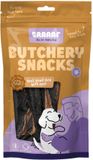 Braaaf Hondensnack Butchery Beef Head Skin with Hair - 10 x 150 gr - Voordeelverpakking