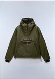 Napapijri Rainforest Next NP0A4IB9 Anorak Jas Mannen XL Katoen Polyester Olive Night G1f