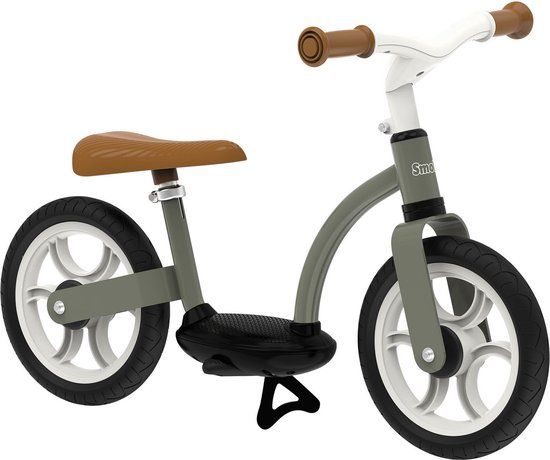 Smoby Loopfiets comfort - Groen - Verstelbaar zadel - 3+ jaar