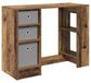 Bureau 100 x 40 x 75 cm bois traité bois de oudh