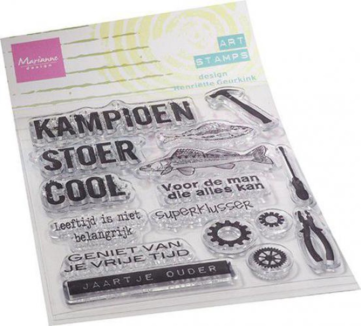 Marianne Design - Art Stamps Kampioen