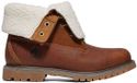 Timberland Authentics Teddy Fleece Boots Dames - Cognac - Maat 41,5