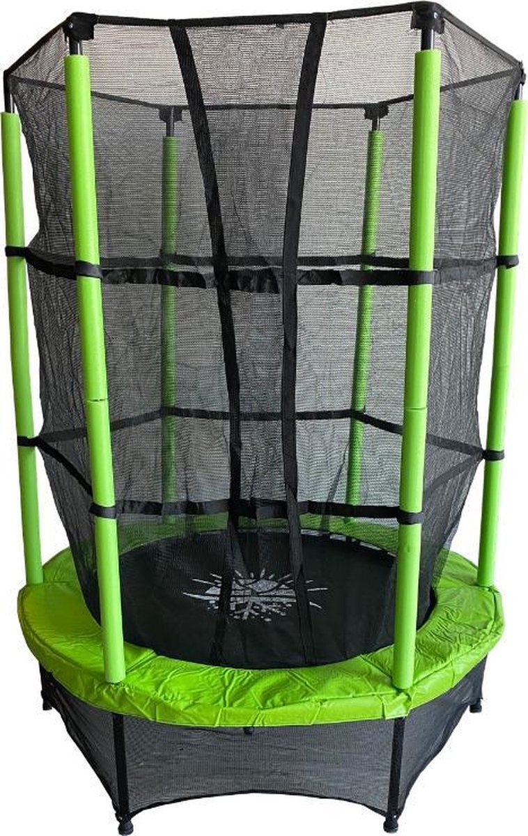 Rijoka Kinder Trampoline Met Veiligheidsnet | Ø140 x 180cm