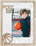 Zep Houten Fotolijst Basketbal Jordan Bruin 10x15 cm